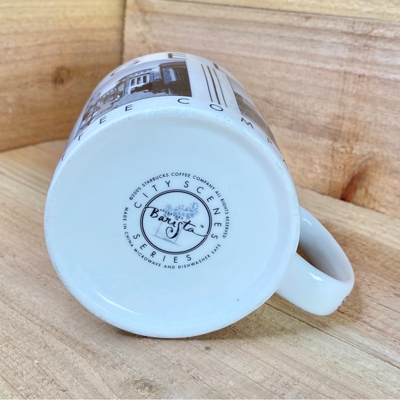 Starbucks Los Angeles 2005 Barista City Scenes Collector Series Coffee Mug - Picture 5 of 6